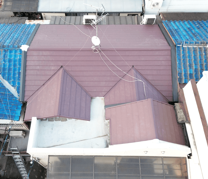 屋根葺き替え工事